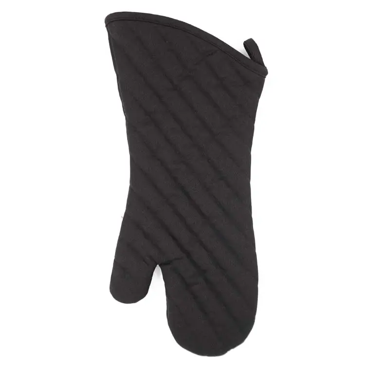 Silicone Oven Mitts Extra-long Heat Resistant Mitts Kitchen Gloves with Internal Cotton Lining