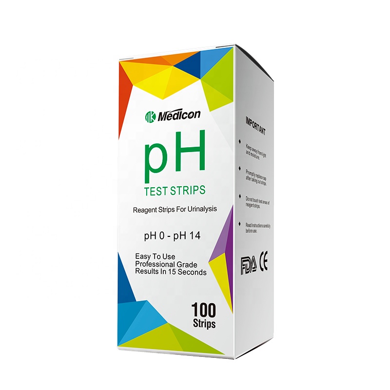 MDK hot sales Urine and Saliva pH Test Kit for Acid Alkaline pH Balance Body