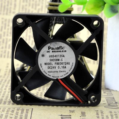Япония 60*60*15 мм FBE06T24U DC 24V 0.16A инверторный охлаждающий вентилятор