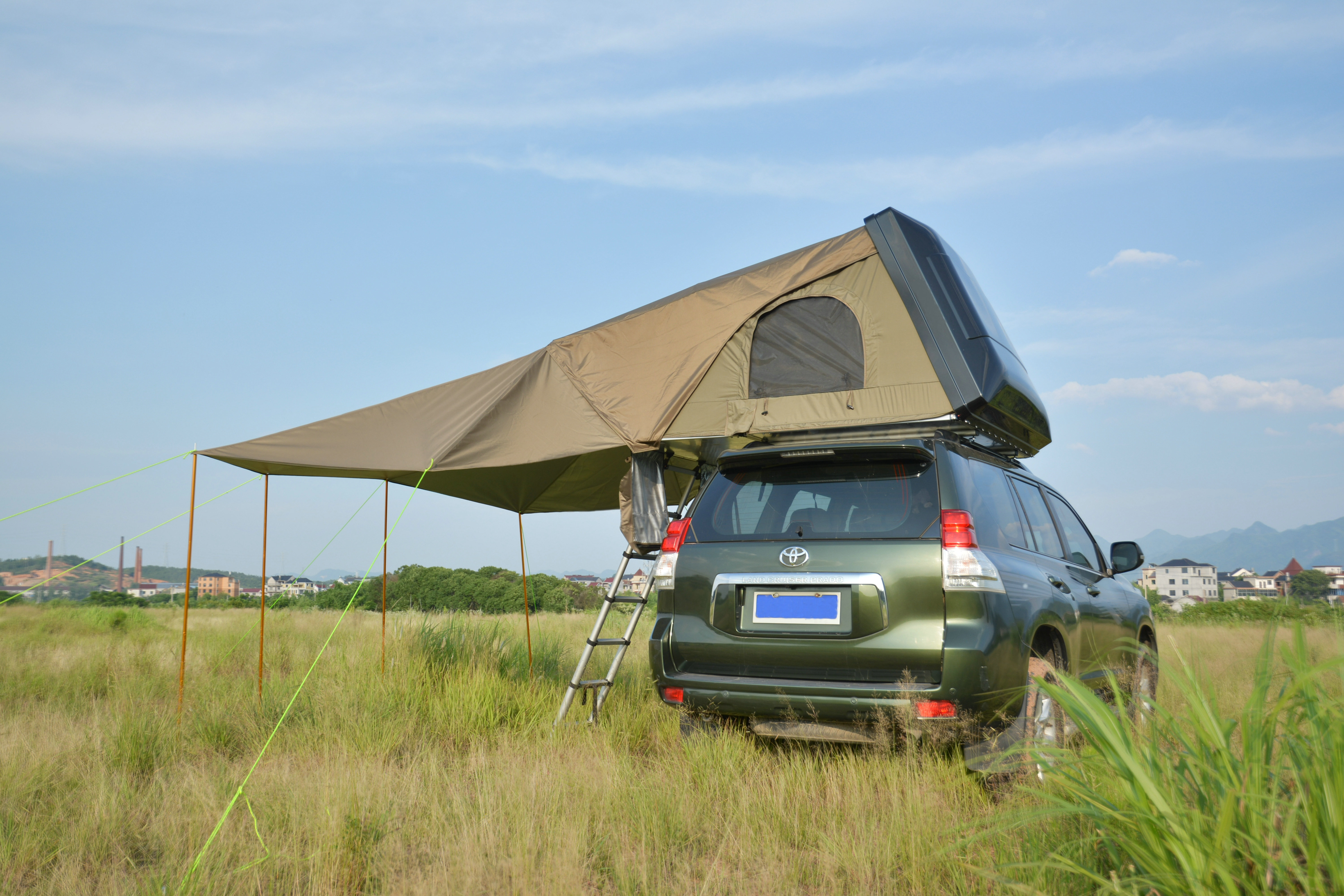 Высокое качество 4x4 верхняя кровельная часть походной палатки тент с креплением на машину для JWL-001
