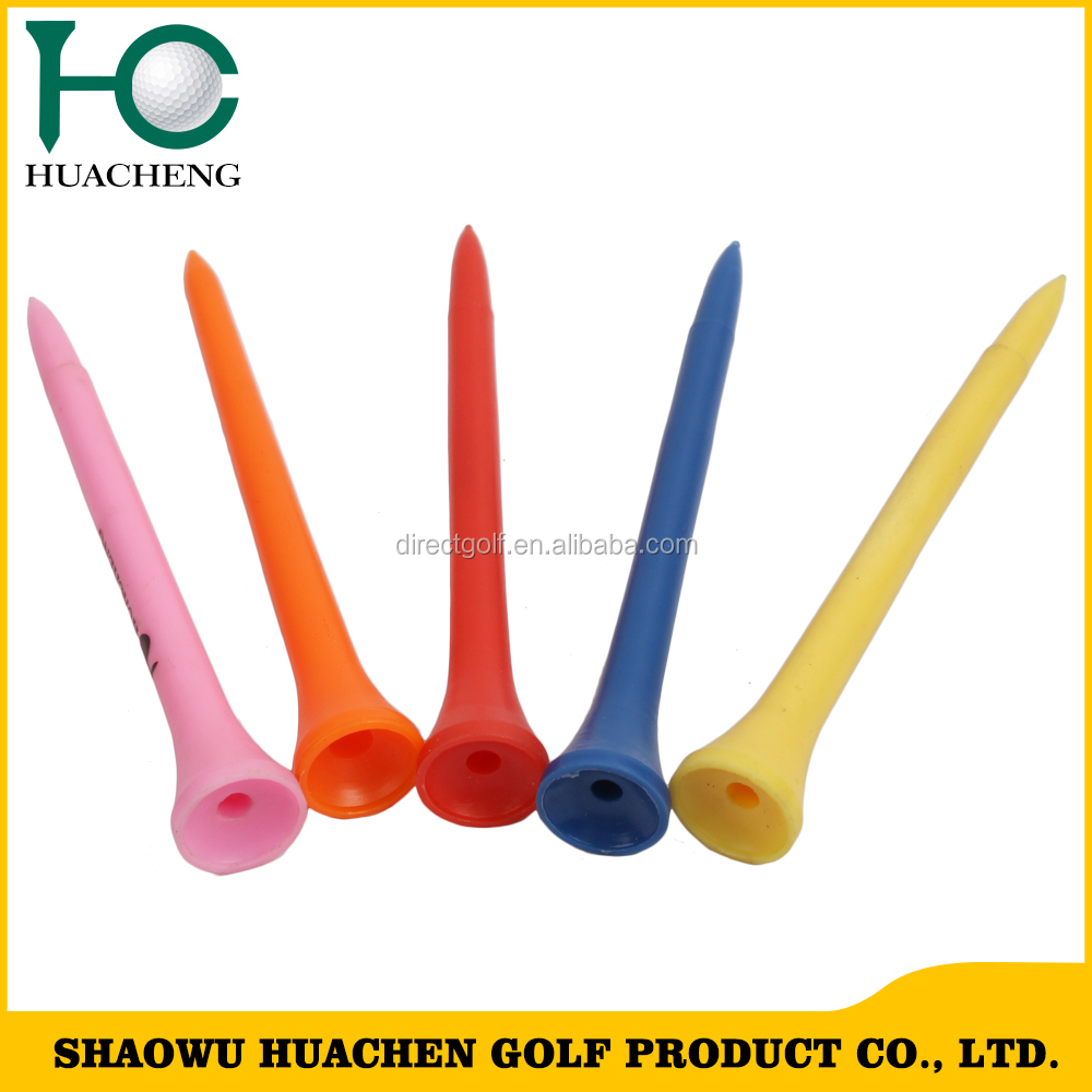 ABS bulk plastic/rubber regular style golf tee/holder