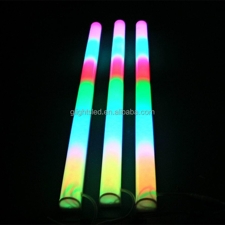 Цветная программируемая DMX цифровая светодиодная rgb трубка от китайского производителя