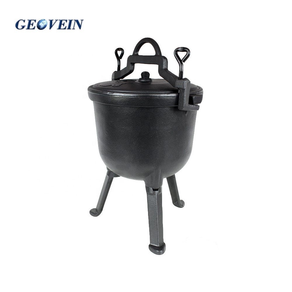 Кухонная мебель горшок и чугун potjie горшок три ноги