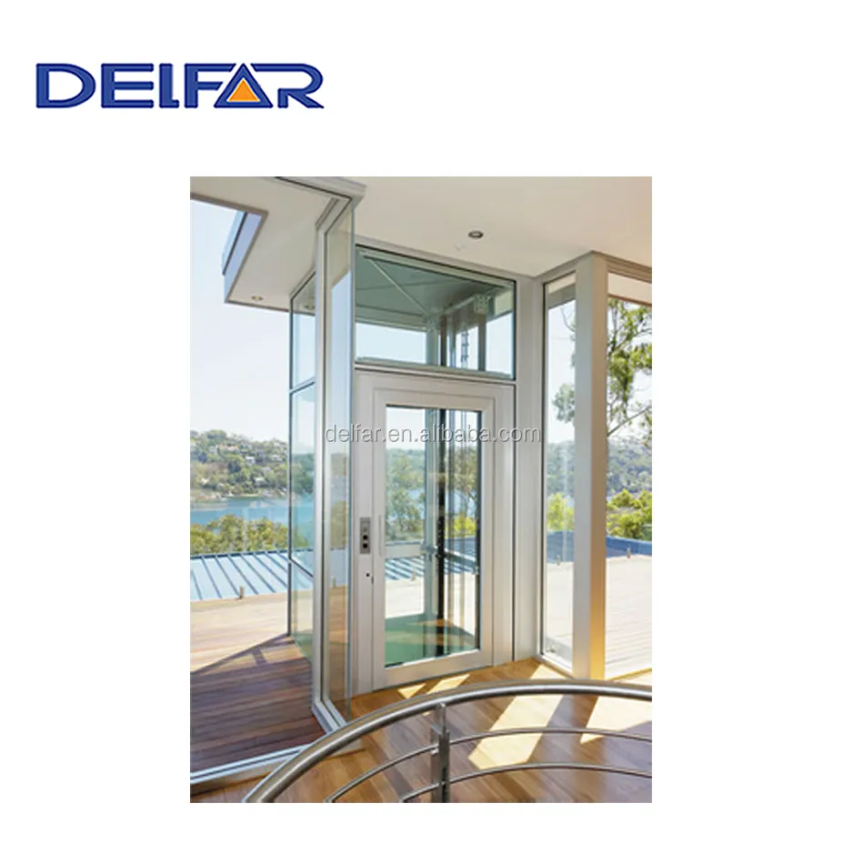Economic price villa elevator for home use with beautiful decoration