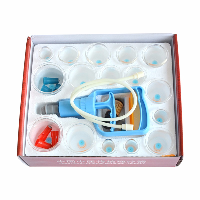 Vacuum Apparatus Cups Set Vacuum Pump Cupping With Pump Gun