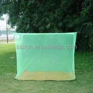 anti-malaria long lasting insecticide treated outdoor rectangular mosquito net sewing/repellent for double bed/LLIN