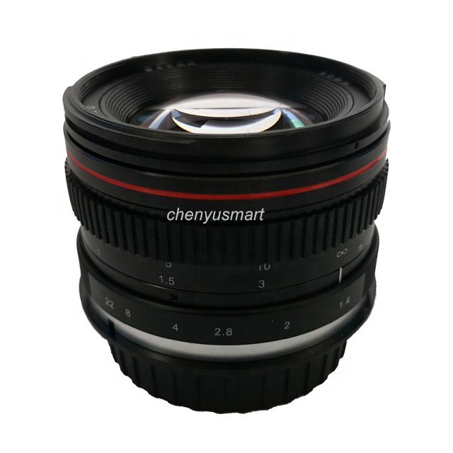Full Frame 50 мм F1.4 dslr камера портретная линза