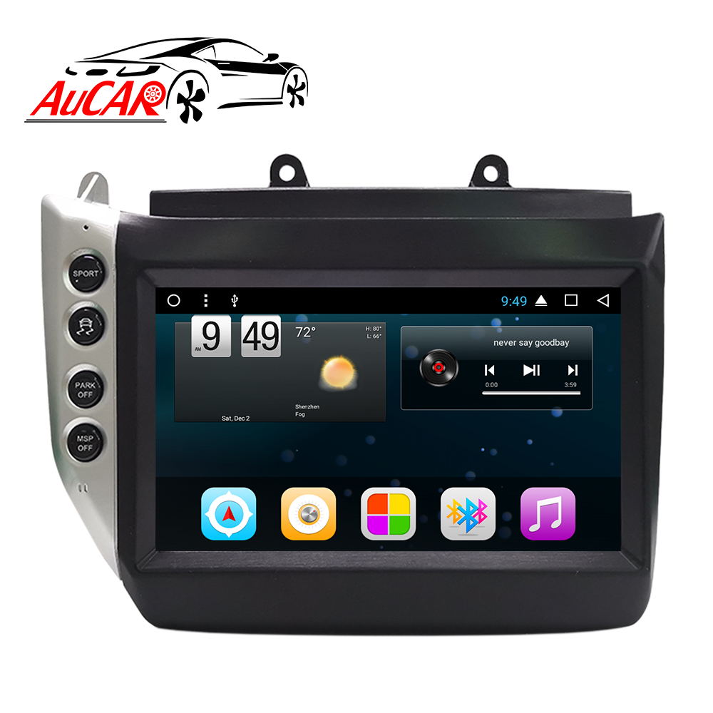 Автомагнитола AuCAR, 9 дюймов, Android, для Maserati GT грантуризма 2007-2019, сенсорный экран, стерео, видео, аудио, GPS, BT, 4G, IPS, Wi-Fi