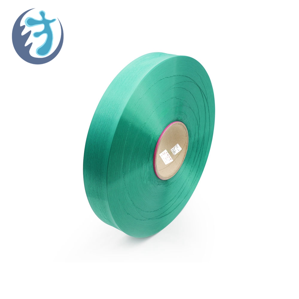 56 Dtex/16F dope Окрашенные Зеленый recycle полиэстер POY