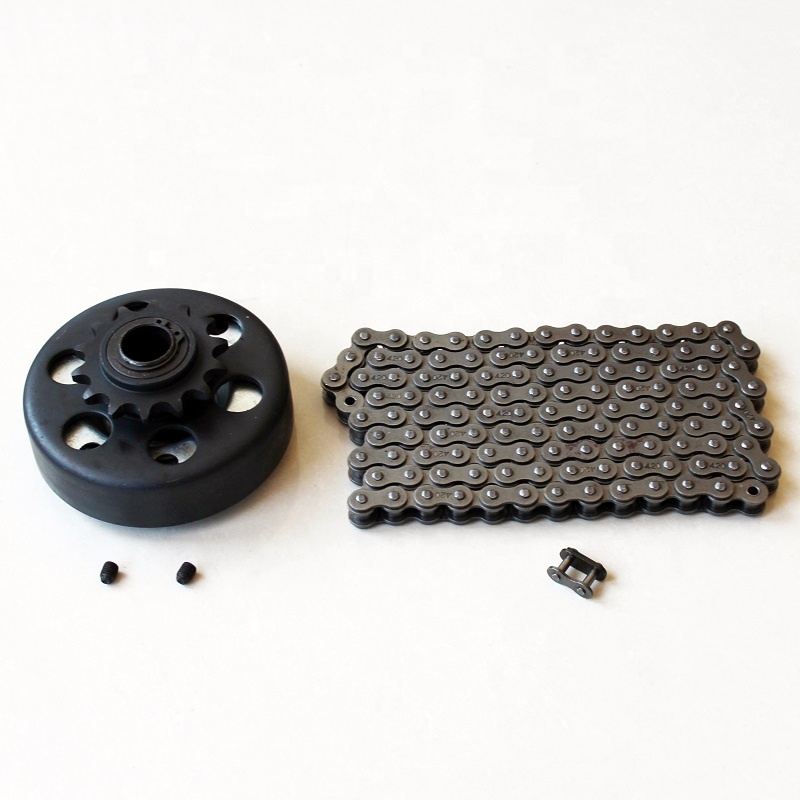 Professional 14T 25mm #428 centrifugal clutch with chain for go kart