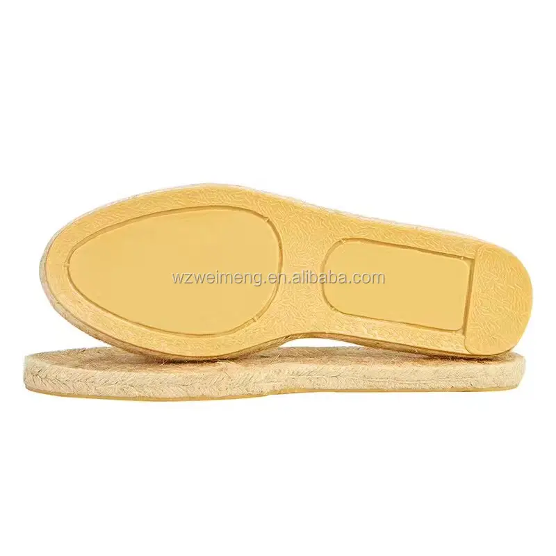 Canvas shoes jute sole for casual shoe making