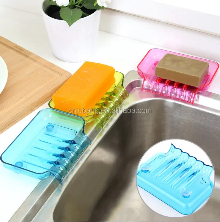 Bathroom Waterfall Soap Dish / Bathroom storage tray / Plastic Soap Holder