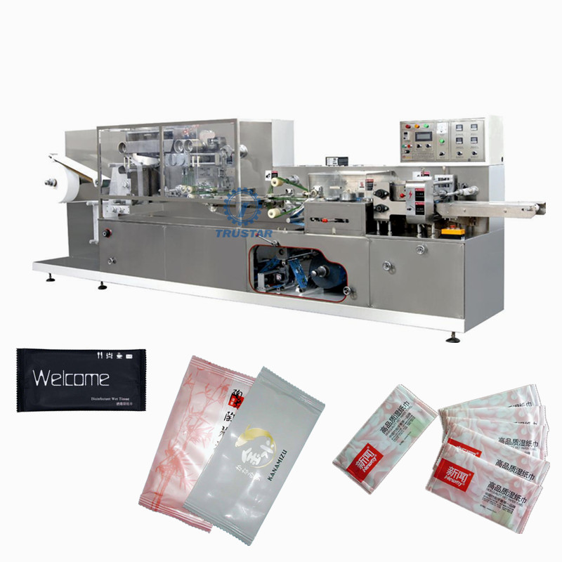 Automatic Single Sheet Wet Towel Making Machine With High Quality