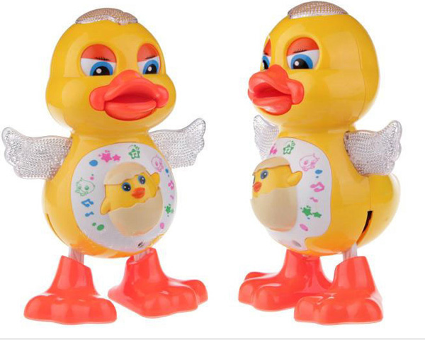New product plastic electronic pet duck dancing duck for sale