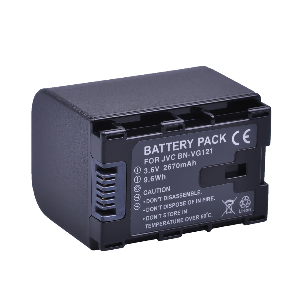 2670 мАч батарея для JVC BN-VG121 батарея, BN-VG121U, BN-VG121US, BN-VG138, BN-VG138U, BN-VG138US, BN-VG107, BN-VG107U,BN-VG114