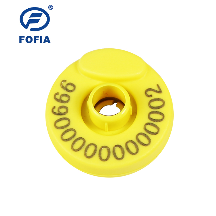 134,2 кГц FDX-B, многоразовые RFID-наушники для крупного рогатого скота для управления животными, открытый/закрытый режим