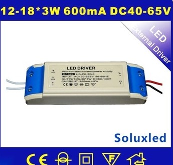 Soluxled hg-pc2240 12- 18*3w 600ma открытой рамки светодиодный источник питания с постоянным током сделано в китае
