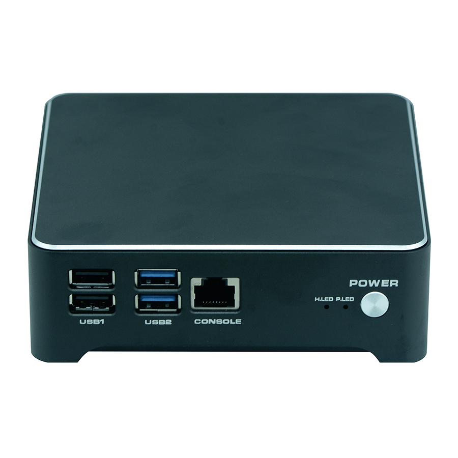 Горячая продажа J1900 мини настольный компьютер 2 ethernet nano itx промышленный ПК