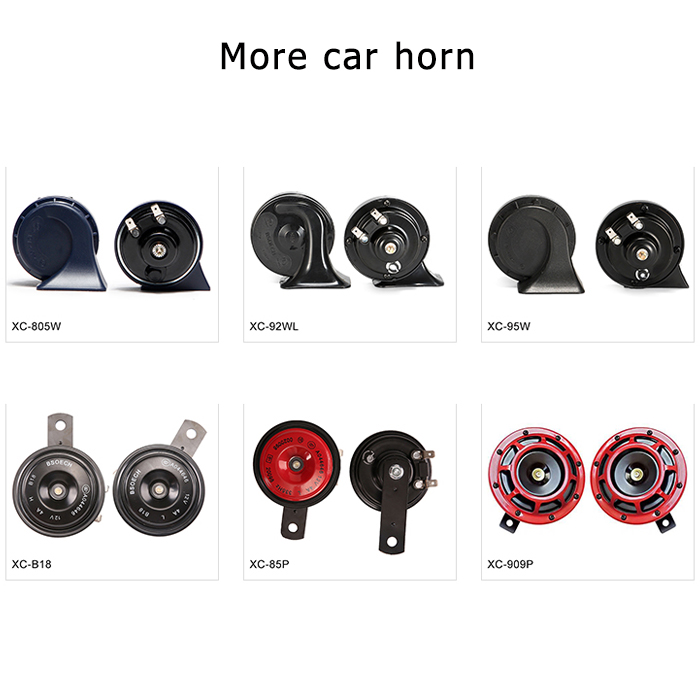 Manufacturer Supply Universal Snail Car Air Horns Auto Speakers 12V/ 24V Super Loud