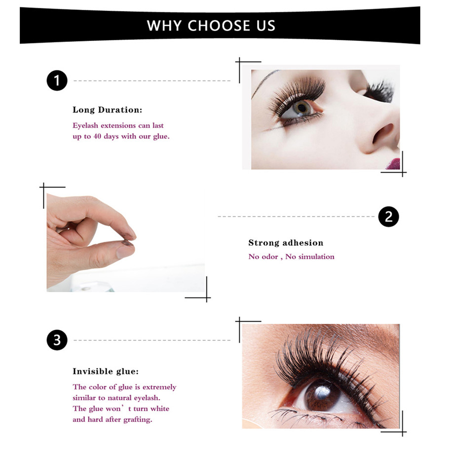 GLAMLASH 5-6 недель Lasting 1-2 s время сушки ресниц Клей Private Label ресниц Клей Lash расширение клей ресниц клей