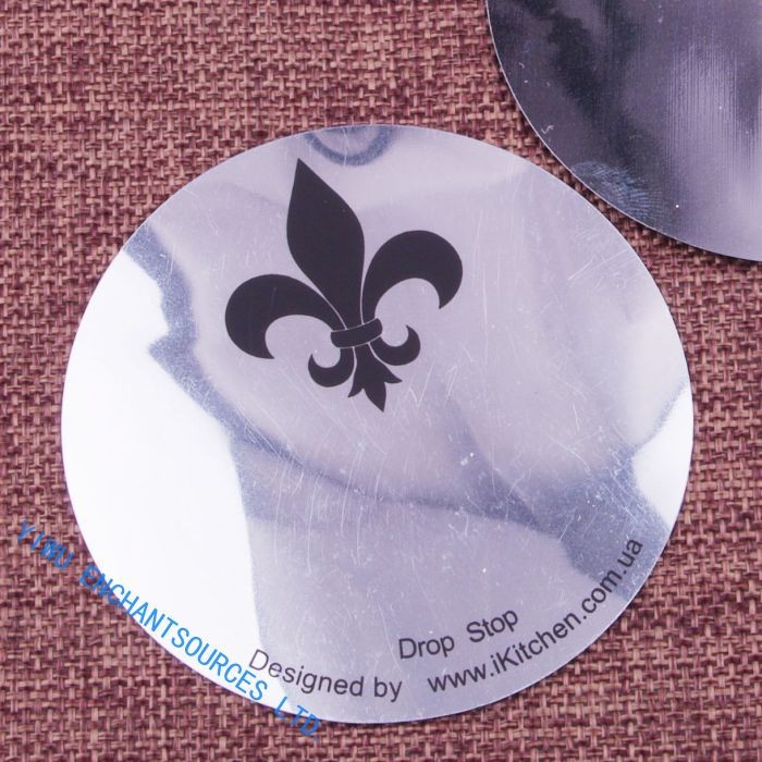 Cheap Aluminium Foil PET drop wine stop with custom logo