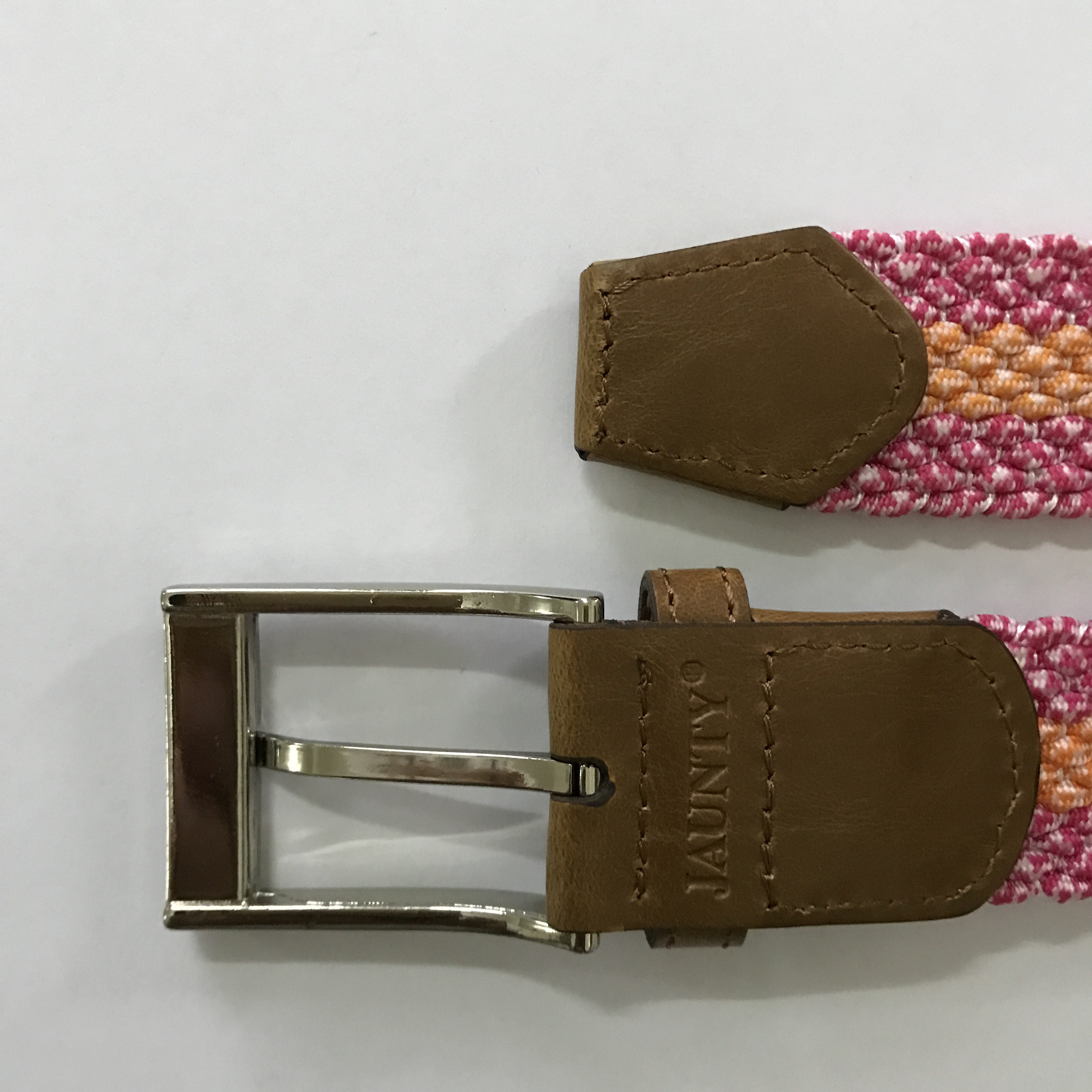 fashion woven elastic belt