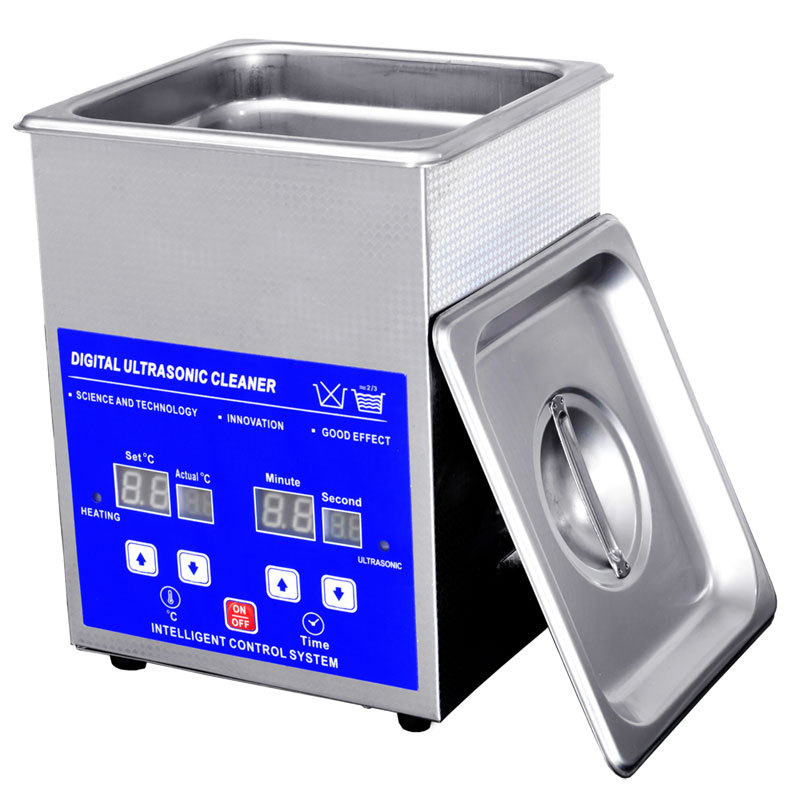2L Ultrasonic Jewelry Eyeglass Cleaner for Glasses and Watch Cleaning