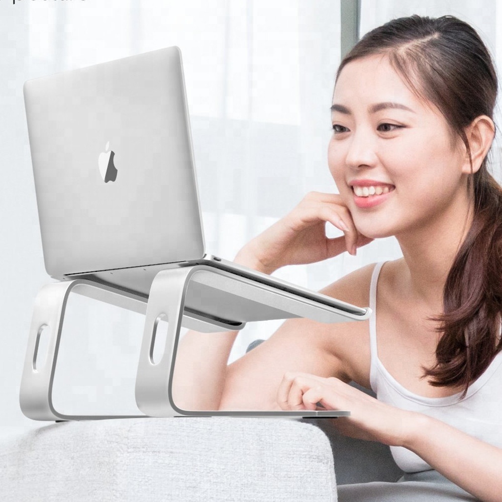 Universal table top tall laptop riser stand for macbook air pro