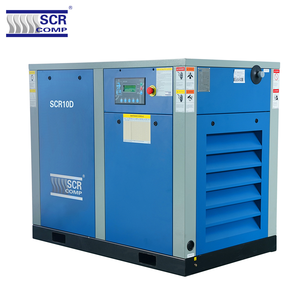 SCR10D) 7.5kw 10hp винтовой воздушный компрессор с прямым приводом 7 8 бар
