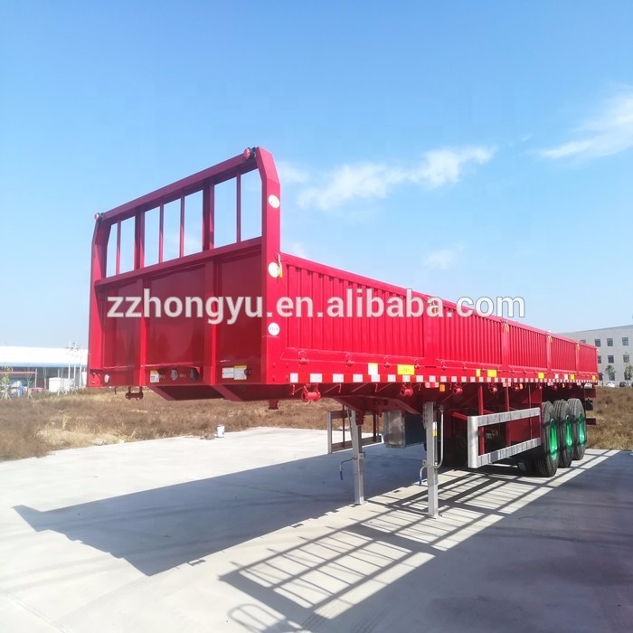 Hongyu 3 оси горячая Распродажа грузовик 40 т Вместимость грузовой полуприцеп
