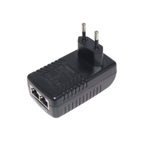 Штепсельная Вилка POE инжектор Ethernet адаптер 24v 2a 12v 4a 48v 0.5a 1a адаптер питания Poe