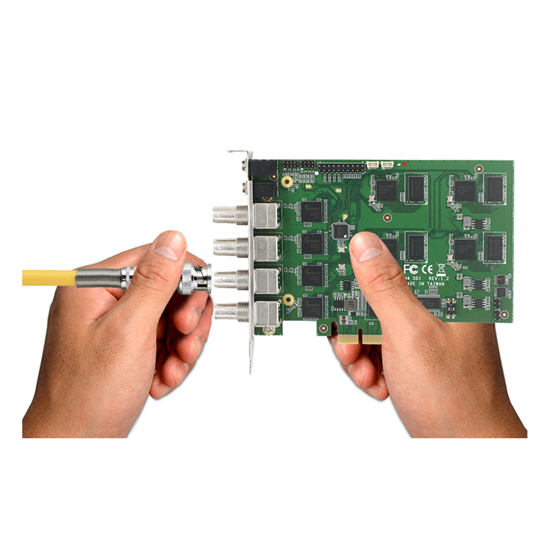 Компонент карты захвата видео в реальном времени SDI PCIe 4U 1080P60