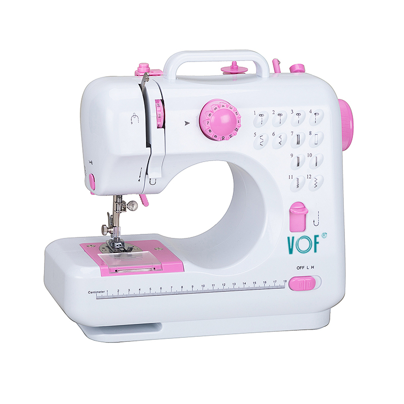 VOF FHSM-505 пошив закругленные петлицы-зигзаг бытовой maquinas de coser швейная машина с CE/по ограничению на использование опасных материалов в производстве