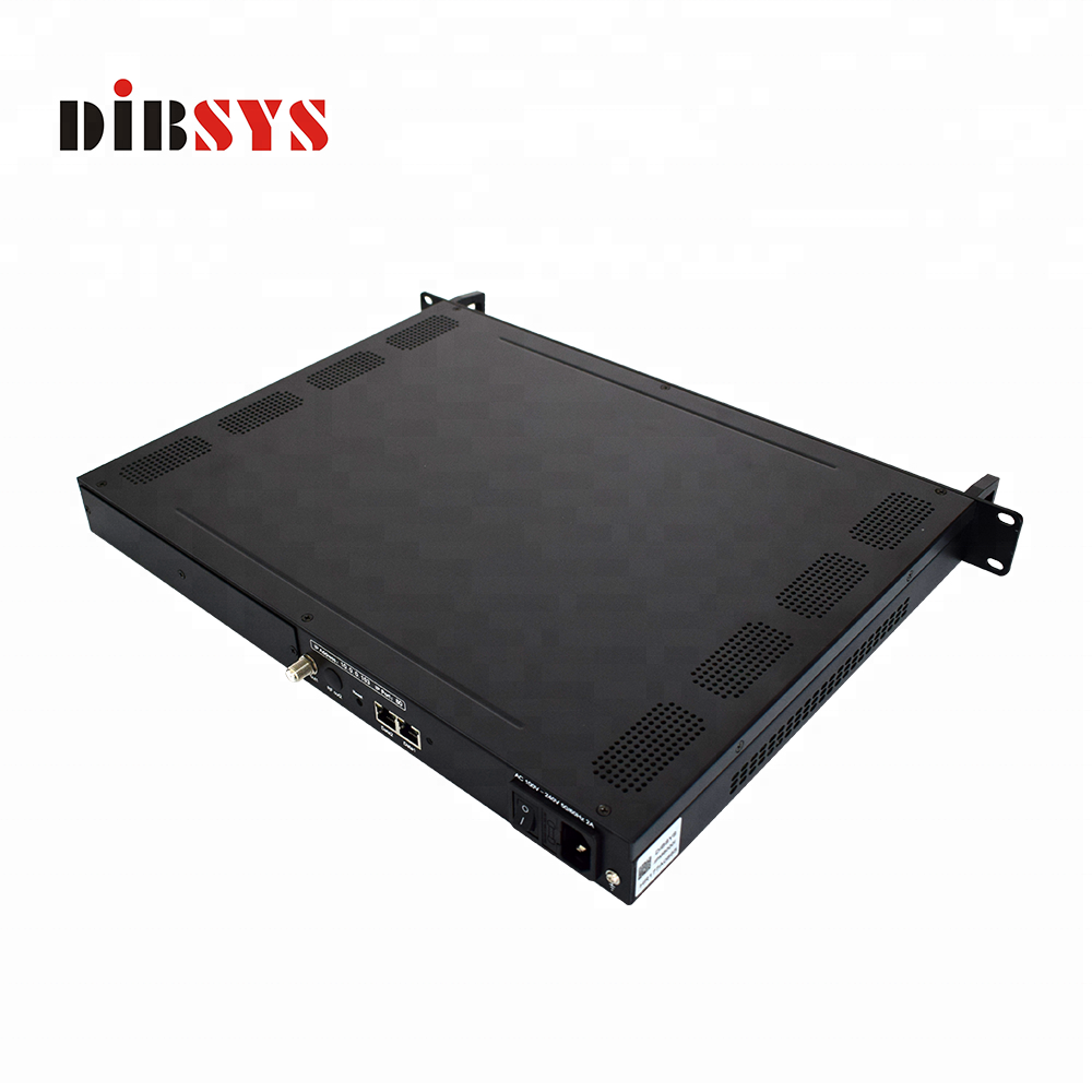 DIBSYS IPM6000 IP input RF output DVB-T digital modulator dvb-t headend option ISDB-T modulation