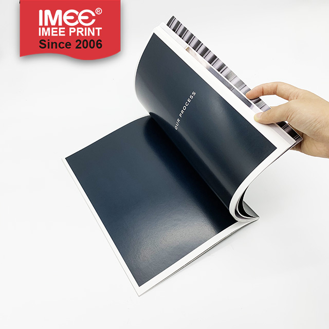 IMEE High end company advertising custom cheap catalogue printing