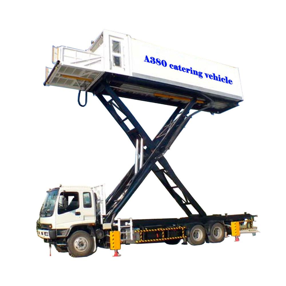 Авиационный самолет аэропорт foodstuff food vehicle/A380 общественного питания служебный грузовик