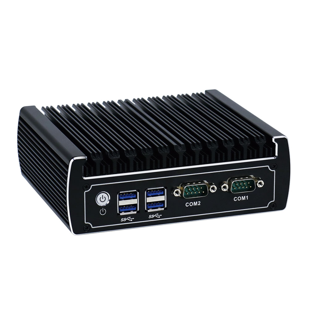 Новая модель mini itx N13L2 с skylake i3-7100U двойной Ethernet безвентиляторный Тонкий Мини ПК Поддержка DDR4