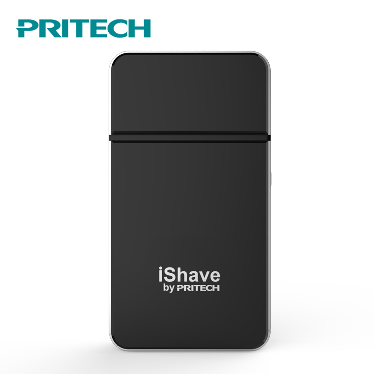 PRITECH мини Одиночная электрическая Мужская бритва с батарейным питанием