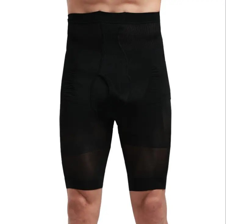 2019 Heigh Waist Abdomen Belt Breathable Short Pants For Men