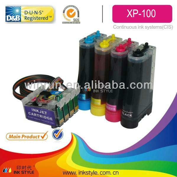 Inkstyle T2001 снпч для epson XP100 XP200 XP300 XP400 с новым баком