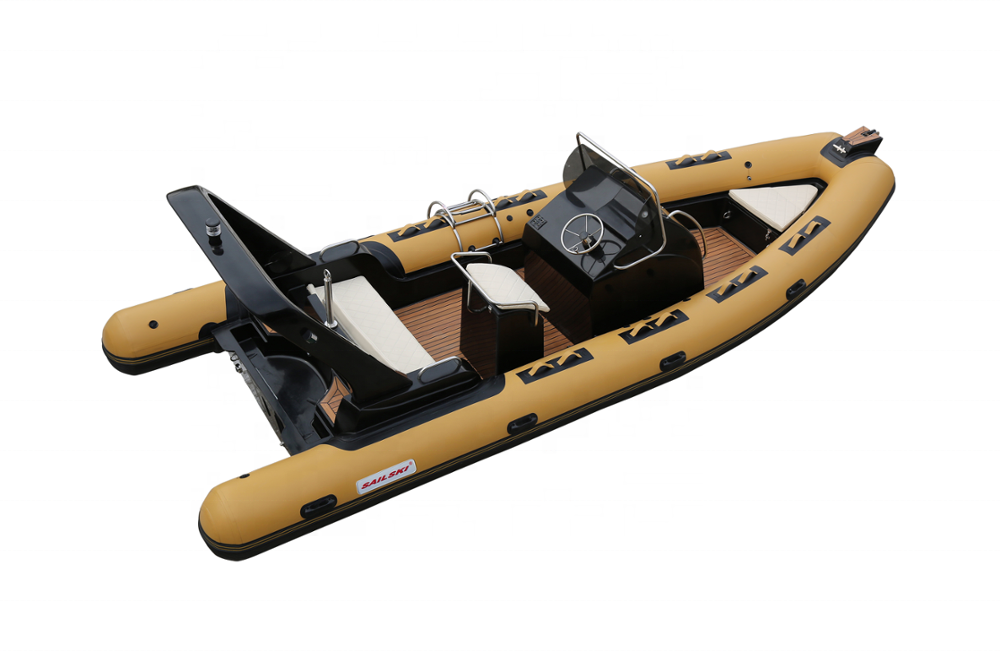 Надувная лодка rib hypalon (длина от 3,3 до 7,6 м, корпус из стекловолокна, подвесной мотор)