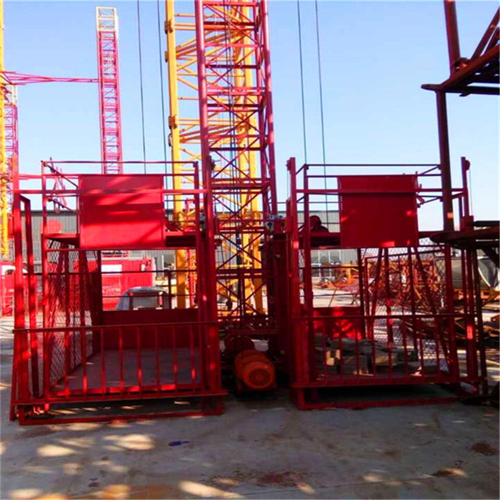 SS100/100 подъемное оборудование для спецтехники Hoisting 1ton Construction Elevator