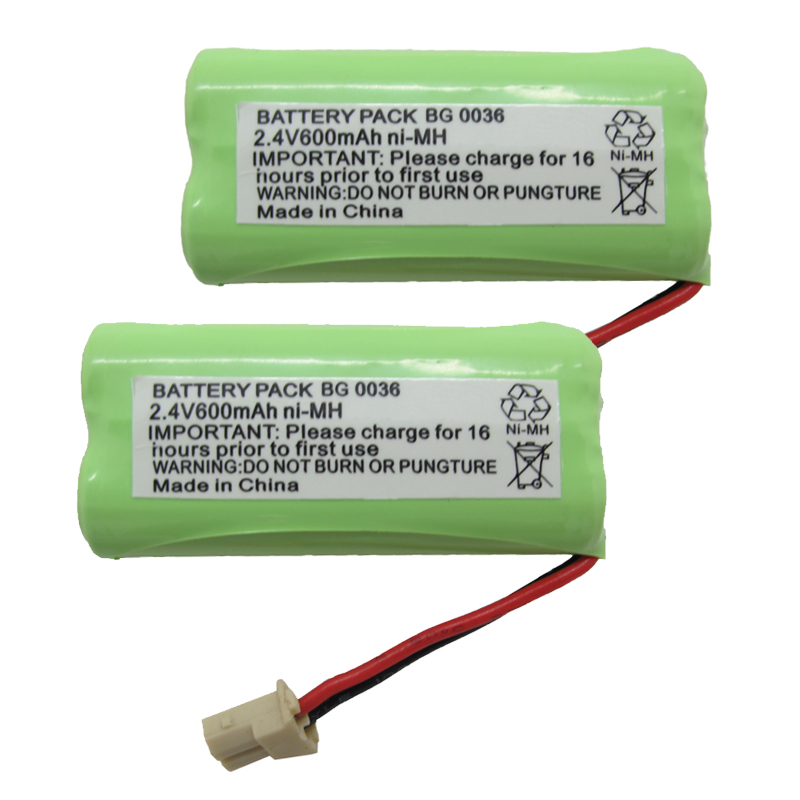 GLE BG-0036 2,4 V 600mAh NIMH AAA аккумуляторная батарея для телефона, сделано в Китае