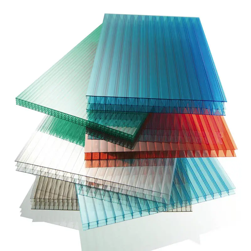100% bayer material polycarbonate hollow sheet / poly carbonate sheet most favorable factory price