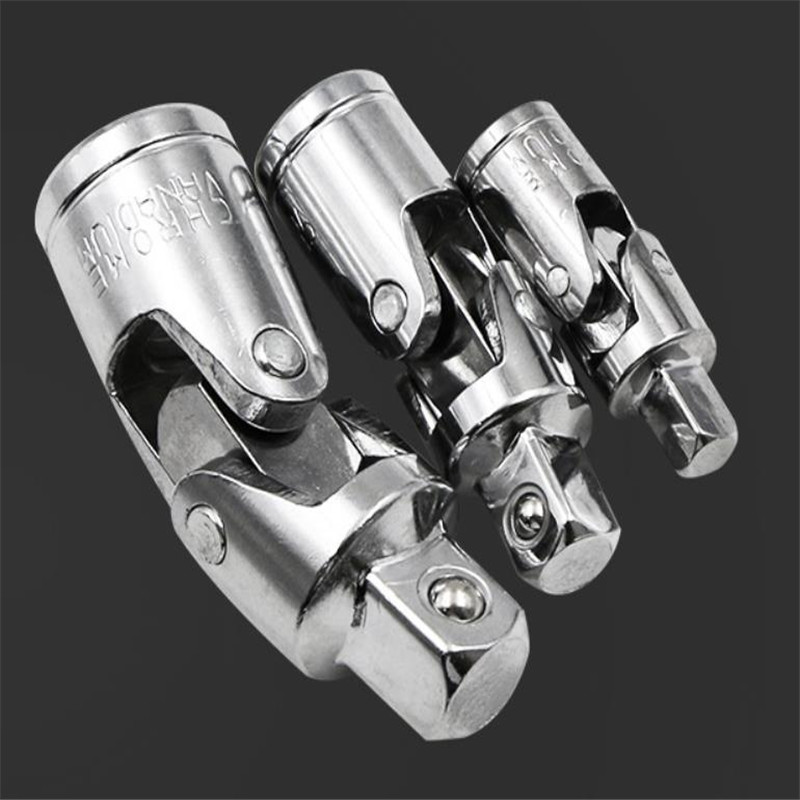 2018 1/4 3/8 1/2 three-piece suit Universal socket wrench Universal joint Chromium vanadium steel