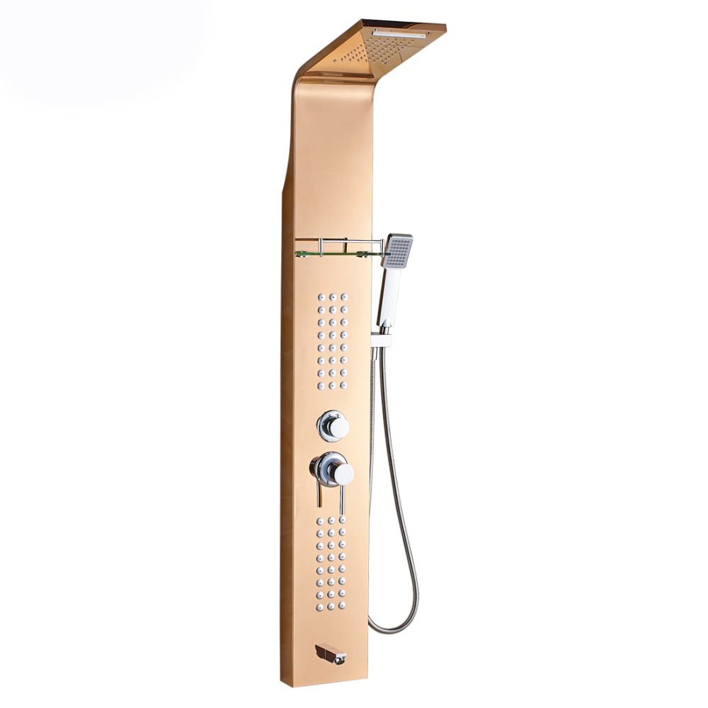 Simple Design Stainless Steel Shower Panel China Supplier Bathroom Shower
