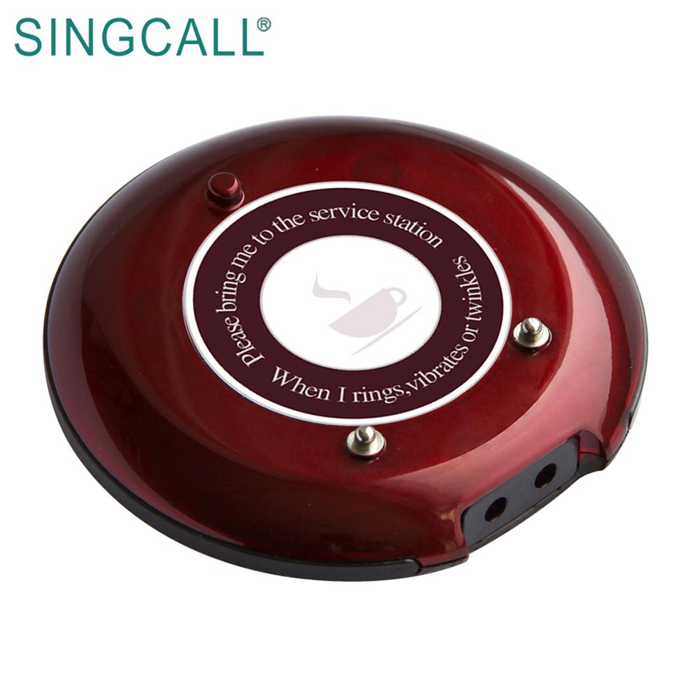 Модная красивая система пейджинга для ресторанов SINGCALL, 10 шт. пейнговых пейджеров