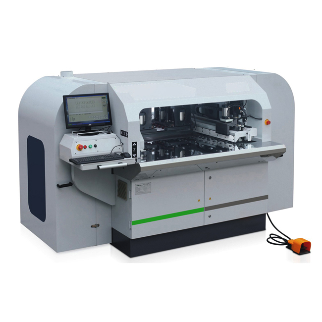 Деревообрабатывающая специальная конструкция древесная Панель CNC сверлильный станок видео