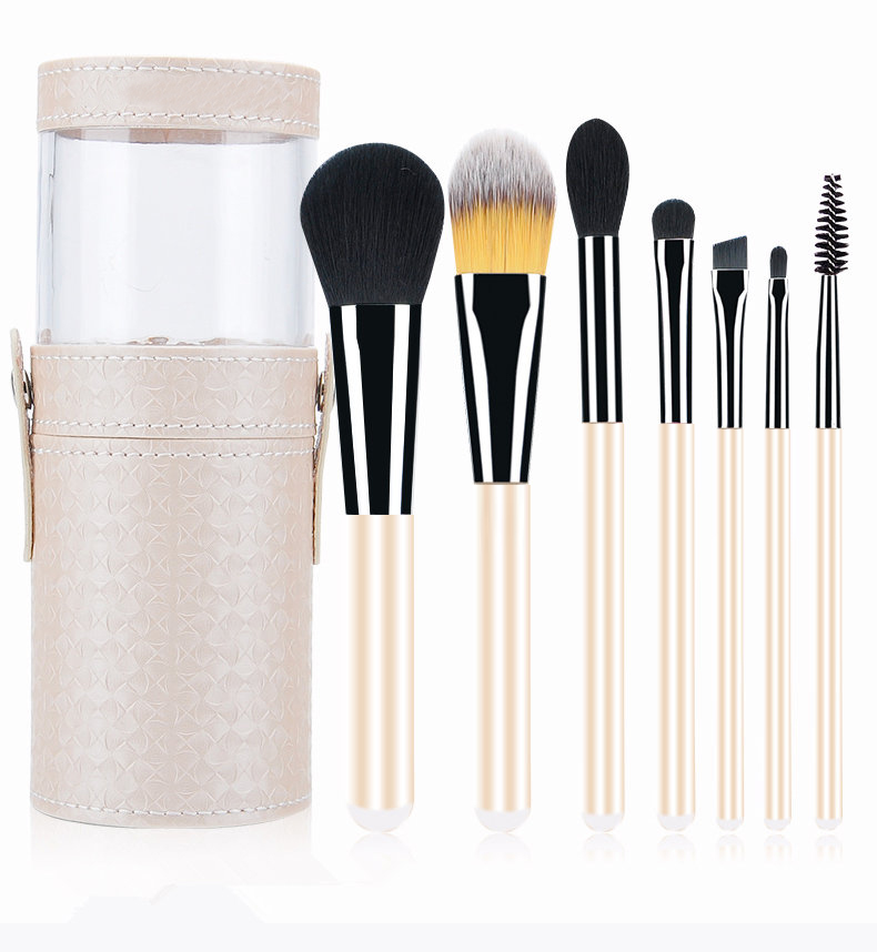 Beauty Box PU Cosmetic Make Up Brush Holder Cosmetic Organizer Travel Portable Make-up Storage Case