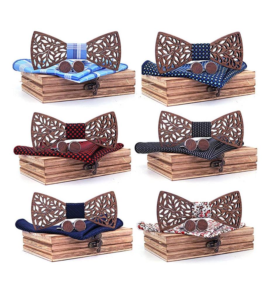New Arrival wooden bowtie men